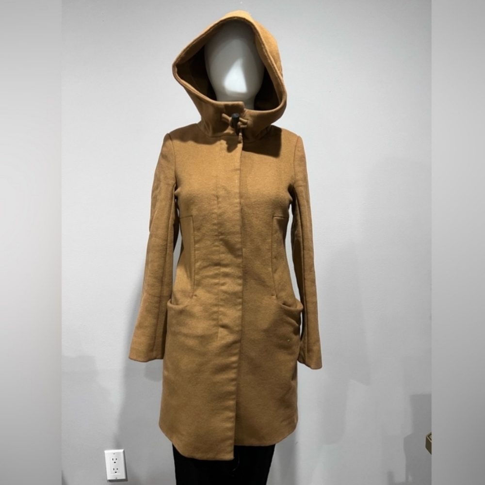 Wool and cashmere blend babaton coat